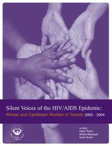 Silent Voices of the HIV/AIDS Epidemic