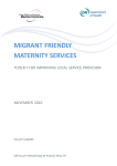 migrant friendly maternity services