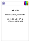 MD1-103 Protein Stability Combo Kit