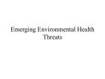 Workshop curriculum: Emerging Environmental Health Threats