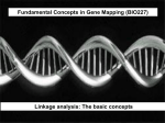 Linkage analysis the basic concepts