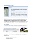 Information Sheet 13: Dairy