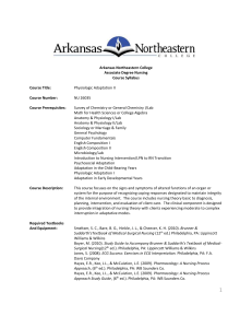 Arkansas Northeastern College Associate Degree Nursing Course