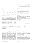 A possible role for Epstein–Barr virus infection in COPD?