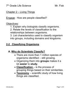 Science Introduction