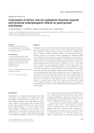 Colonisation of barley roots by endophytic Fusarium equiseti and