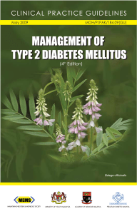 Management of Type 2 Diabetes Mellitus