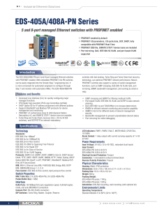 EDS-405A/408A-PN Series