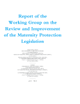 Report of the Working Group on the Review and Improvement of the
