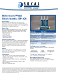 Millennium Water Block Mastic (BP-300_0021