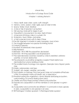 Answer Key Introduction to Ecology Study Guide Chapter 1: Marking