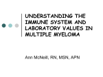 understanding the immune system and laboratory values in multiple