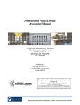 Pennsylvania Public Library Accounting Manual