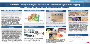 Intradermal Delivery of Methylene Blue using hMTS for Sentinel