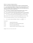 PHYS 301 -- Introduction to Mathematical Physics Chapter 12 Series