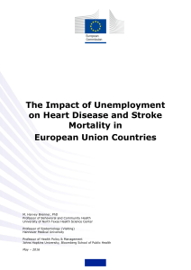 The Impact of Unemployment on Heart Disease and Stroke Mortality