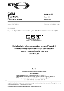 GSM 04.11