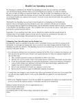 Health Care Spending Accounts