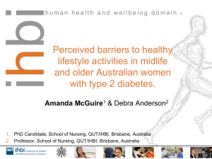 bi Perceived barriers to healthy lifestyle activities in midlife and older