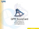 QPR ScoreCard Presentation