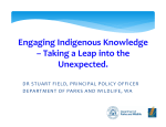 Engaging Indigenous Knowledge - Taking a