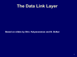 Link Layer - UNM Computer Science