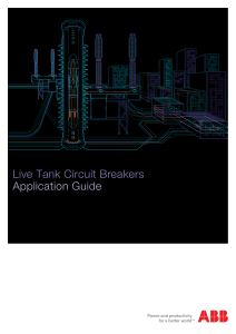 Live Tank Circuit Breakers Application Guide