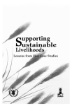 Supporting Sustainable Livelihoods: Lessons from Five Case Studies