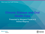 Chronic Disease and Oral Health Care