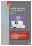 Mx4000 Multiplex Quantitative PCR System