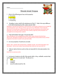 Periodic trends Tempura