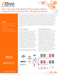 Attivo Networks Deception Platform Integrates with the Check Point