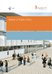 Master of Public Policy - Willy Brandt School of Public Policy