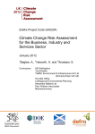Climate Change Risk Assessment for the Business, Industry and