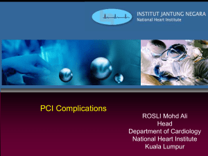 PCI Complications