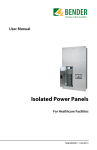 Isolated Power Panels
