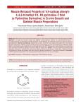 Muscle Relaxant Property of 1(4-carboxy phenyl)- 4,4,6-trimethyl