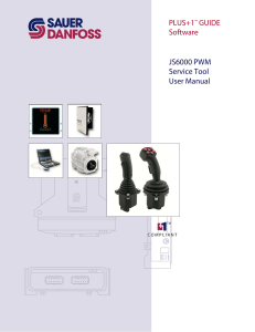 PLUS+1 Compliant JS6000 PWM Service Tool