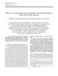 Efficacy of Tocilizumab in Conventional TreatmentRefractory