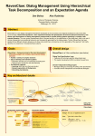 Dialog Task Specification - Carnegie Mellon School of Computer