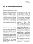 Myopia and intelligence:a pleiotropic relationship? | SpringerLink