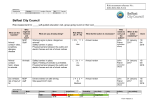 Risk assessment for self guided visits