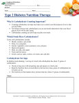 Type 2 Diabetes Nutrition Therapy