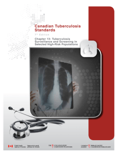 Tuberculosis Surveillance and Screening in Selected High-Risk