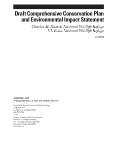 Draft Comprehensive Conservation Plan and Environmental Impact