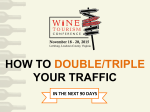 how to double/triple your traffic