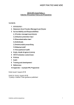 OCCG Core Policy 1 Infection Control Policy and Programme