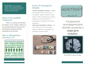 What is Huntington`s Disease?