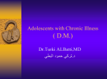 Adolescents with Chronic Illness