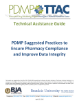 PDMP Suggested Practices to Ensure Pharmacy Compliance and